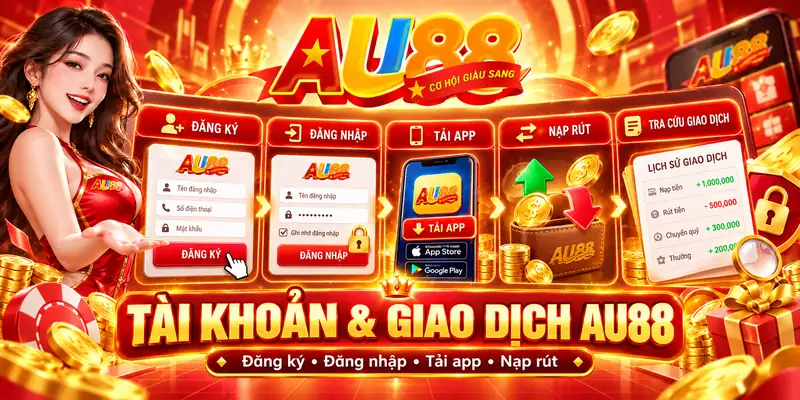 Trang hướng dẫn tài khoản và giao dịch